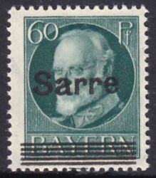1920  Freimarken für den ehemals bayerischen Teil