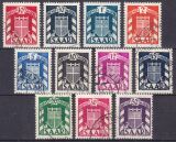 1949  Dienstmarken: Wappen des Saarlandes