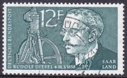 1958  100. Geburtstag von Rudolf Diesel