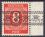 1948  Freimarken: Ziffernserie mit Bandaufdruck  53 I  K