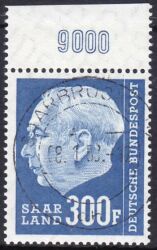 1957  Freimarke:  Theodor Heuss II