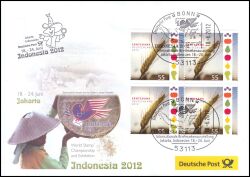 2012  Ausstellungsbeleg Nr. 172 - INDONESIA 2012 Jakarta