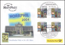 2004  Ausstellungsbeleg Nr. 88 - NORRPHIL 2004 Stockholm