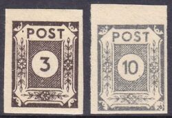 1945  Freimarken: Ziffernserie I