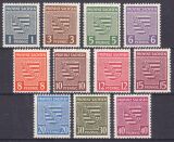 1945  Freimarken: Provinzwappen mit Wz. 1 Y