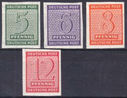 1945  Freimarken: Ziffern  ( I ) X