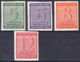 1945  Freimarken: Ziffern  ( I ) X