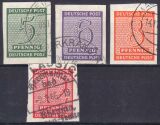 1945  Freimarken: Ziffern  ( I ) X