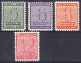 1945  Freimarken: Ziffern  ( I ) mit amtl. Zähnung