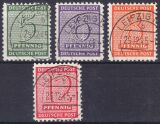 1945  Freimarken: Ziffern  ( I ) mit amtl. Zähnung