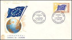 1963  Europafahne - FDC