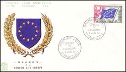 1963  Europafahne - FDC