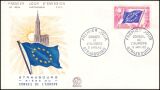 1963  Europafahne - FDC
