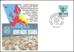 1991  Auerordentliche Sitzung der CEPT-Postvereinigungen
