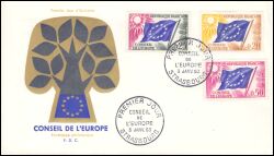 1963  Europafahne - FDC