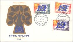 1965  Europafahne - FDC