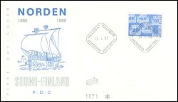 1969  Zusammenarbeit der Postverwaltungen Skandinaviens
