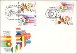 1986  Beitritt Portugals und Spaniens zur EG
