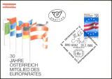 1986  Österreich - 30 Jahre Mitglied im Europarat