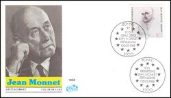 1988  100. Geburtstag von Jean Monnet - Politiker
