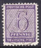 1945  Freimarken: Ziffern  ( I ) mit amtl. Zähnung