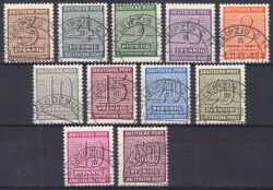 1945  Freimarken: Ziffern  ( II ) Y