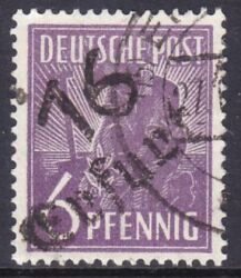 1948  Freimarke mit Bezirksstempel-Aufdruck - 167