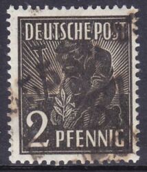 1948  Freimarke mit Bezirksstempel-Aufdruck - 166