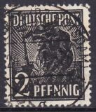 1948  Freimarke mit Bezirksstempel-Aufdruck - 166
