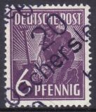 1948  Freimarke mit Bezirksstempel-Aufdruck - 167