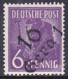 1948  Freimarke mit Bezirksstempel-Aufdruck - 167