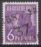 1948  Freimarke mit Bezirksstempel-Aufdruck - 167