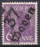 1948  Freimarke mit Bezirksstempel-Aufdruck - 167