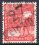 1948  Freimarke mit Bezirksstempel-Aufdruck - 168