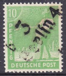 1948  Freimarke mit Bezirksstempel-Aufdruck - 169