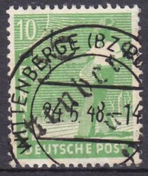 1948  Freimarke mit Bezirksstempel-Aufdruck - 169