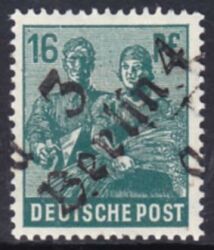 1948  Freimarke mit Bezirksstempel-Aufdruck - 172