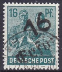 1948  Freimarke mit Bezirksstempel-Aufdruck - 172