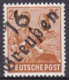 1948  Freimarke mit Bezirksstempel-Aufdruck - 174