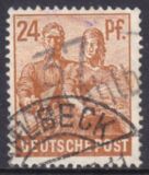 1948  Freimarke mit Bezirksstempel-Aufdruck - 174