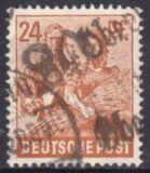 1948  Freimarke mit Bezirksstempel-Aufdruck - 174