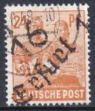 1948  Freimarke mit Bezirksstempel-Aufdruck - 174