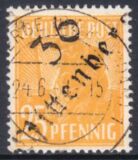 1948  Freimarke mit Bezirksstempel-Aufdruck - 175