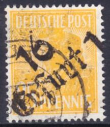 1948  Freimarke mit Bezirksstempel-Aufdruck - 175