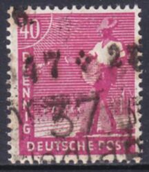 1948  Freimarke mit Bezirksstempel-Aufdruck - 177