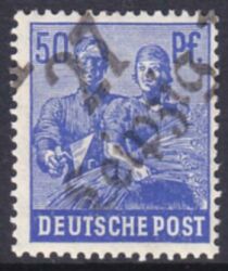 1948  Freimarke mit Bezirksstempel-Aufdruck - 178