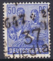 1948  Freimarke mit Bezirksstempel-Aufdruck - 178