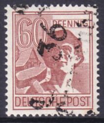 1948  Freimarke mit Bezirksstempel-Aufdruck - 179 A