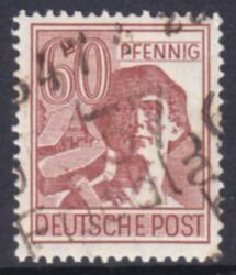 1948  Freimarke mit Bezirksstempel-Aufdruck - 179 A