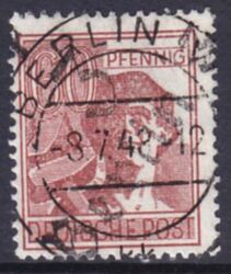 1948  Freimarke mit Bezirksstempel-Aufdruck - 179 A